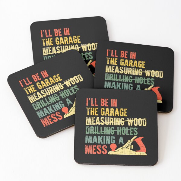Item preview, I'Ll Be In The Garage Mechanic Dad Car Repair Diy Workshop designed and sold by ToriKarla.