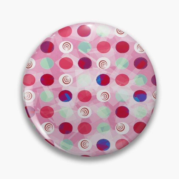 Item preview, Colordots on verigated pink designed and sold by JustLagoons.