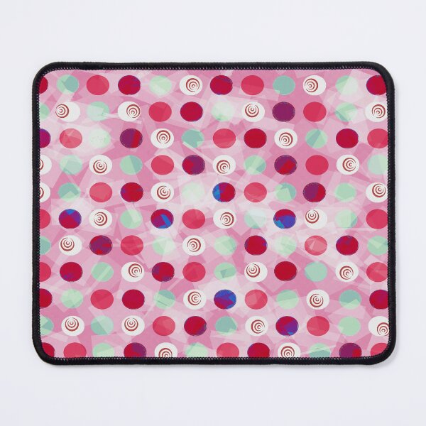 Item preview, Colordots on verigated pink designed and sold by JustLagoons.