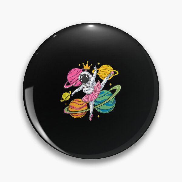 Item preview, Ballerina Astronaut Space Dancing Dance Girl designed and sold by AlicaMonica.
