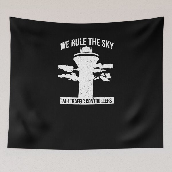 Item preview, Funny Air Traffic Controller We Rule The Sky Aviation Shirt designed and sold by LookTwice.