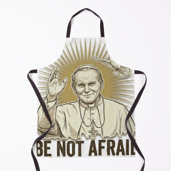 Item preview, Saint John Paul II - BE NOT AFRAID - Iconic Quote & Pope JPII Design designed and sold by TheCatholicBrew.