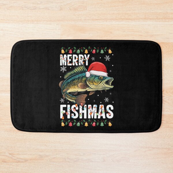 Item preview, Merry Fishmas Funny Fishing Christmas 	 Fishers designed and sold by ToriKarla.