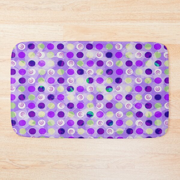 Item preview, Colordots on purple designed and sold by JustLagoons.