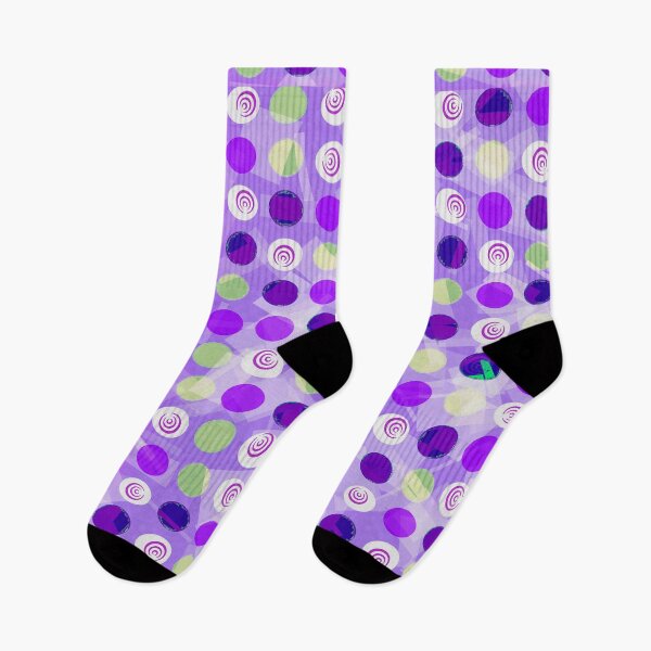 Item preview, Colordots on purple designed and sold by JustLagoons.