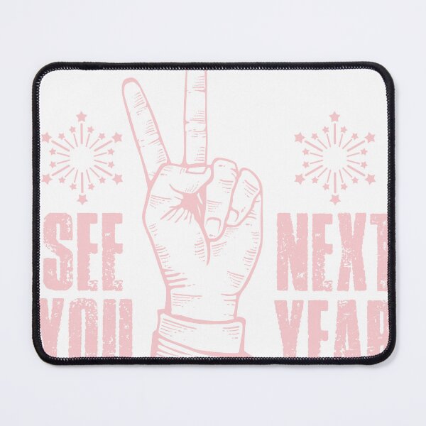 Item preview, See You Next Year Funny Peace Sign New Year's Eve T-Shirt designed and sold by Stag Prime Shop.