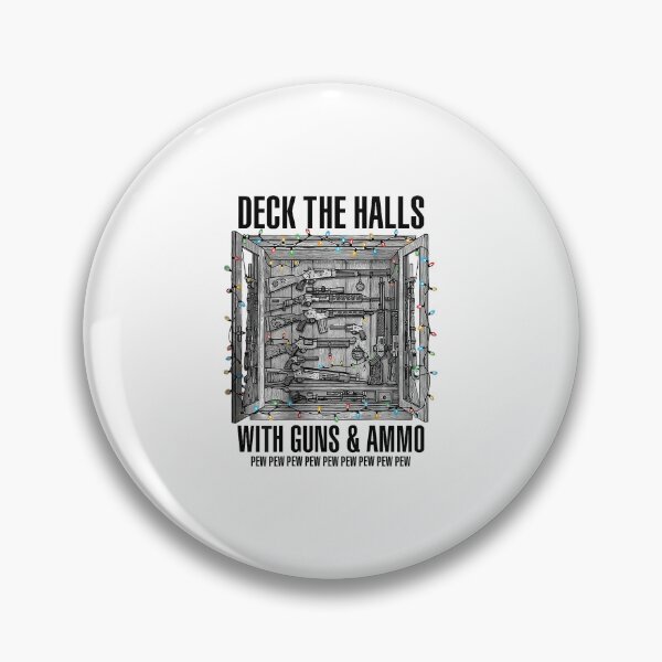 Item preview, Deck The Halls With Guns And Ammo Scene designed and sold by ajifujpost.