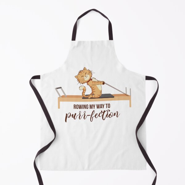 Item preview, Cute Pilates Cat – “Rowing my way to purr-fection ” designed and sold by sashica.