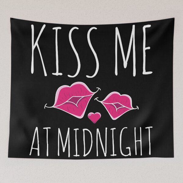 Item preview, Kiss Me At Midnight Cute New Year's Eve Party T-Shirt designed and sold by Stag Prime Shop.