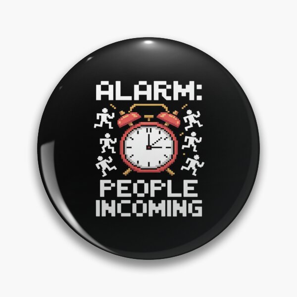 Item preview, People Incoming Funny Introvert designed and sold by BubblePancake.