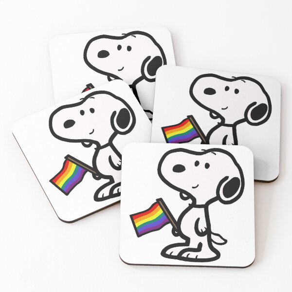 Item preview, Snoopy pride: gay flag designed and sold by Studio Miri.