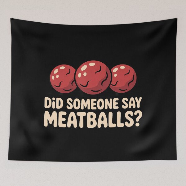 Item preview, Funny Meatball Art For Men Women Kids Italian Food Meatball designed and sold by DanaKathe.