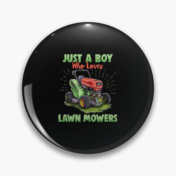 Item preview, Just A Boy Who Loves Lawn Mowers - Gardener Lawn Mowing designed and sold by LucretiaTina.