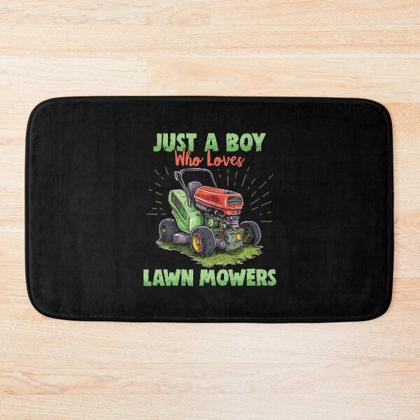 Item preview, Just A Boy Who Loves Lawn Mowers - Gardener Lawn Mowing designed and sold by LucretiaTina.