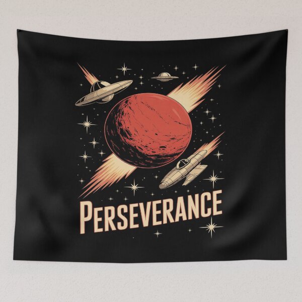 Item preview, Perseverance Planet Mars Future Astronomy Multi Planetary designed and sold by BubblePancake.