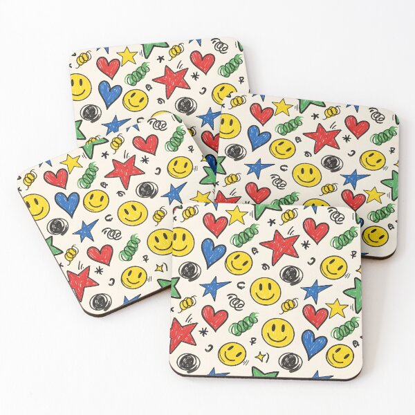 Item preview, Happy Doodle Mix designed and sold by Kaleidoscope Print.