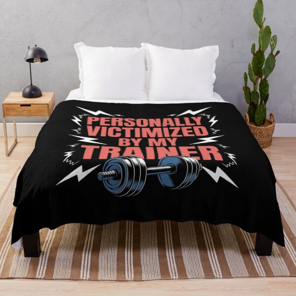Item preview, Personally Victimized by My Trainer - Gym Workout designed and sold by BubblePancake.