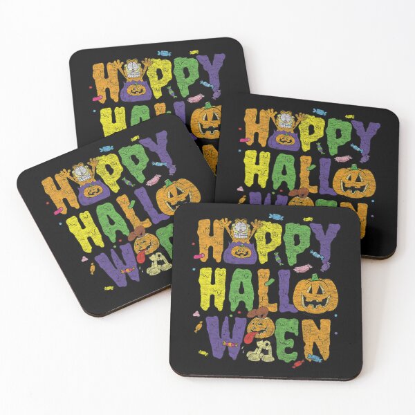 Item preview, Garfield Happy Halloween Retro Spooky Slime Style designed and sold by sardencourey3.