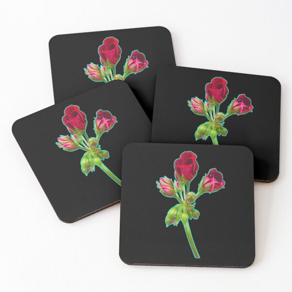 Item preview, Pretty Pelargonium Buds designed and sold by Soozie Wray.