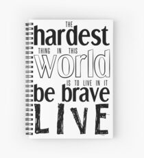 live Spiral Notebook