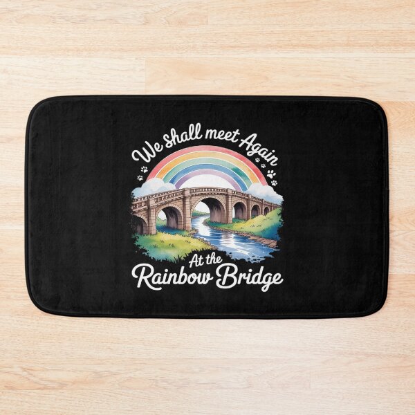 Item preview, Pet Rainbow Bridge - We shall meet again at Rainbow bridge designed and sold by BubblePancake.