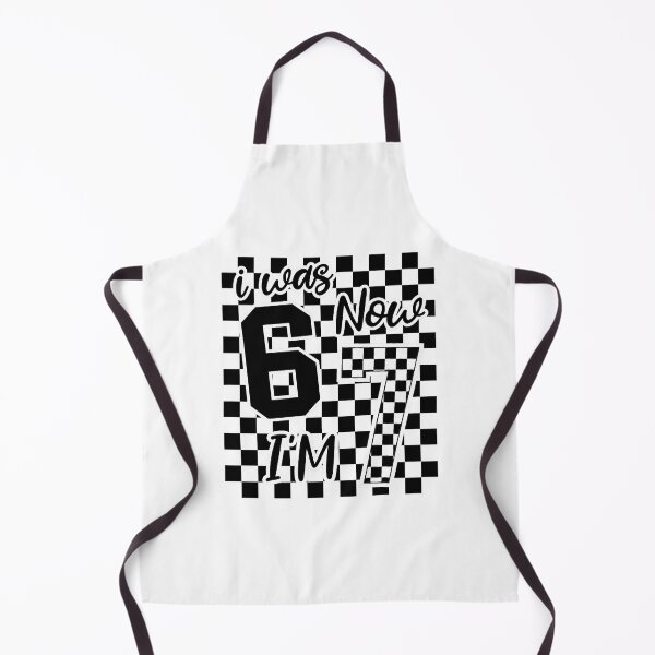 Item preview, Checkered I Was Six Now I’m Seven Birthday  designed and sold by DarylPope.