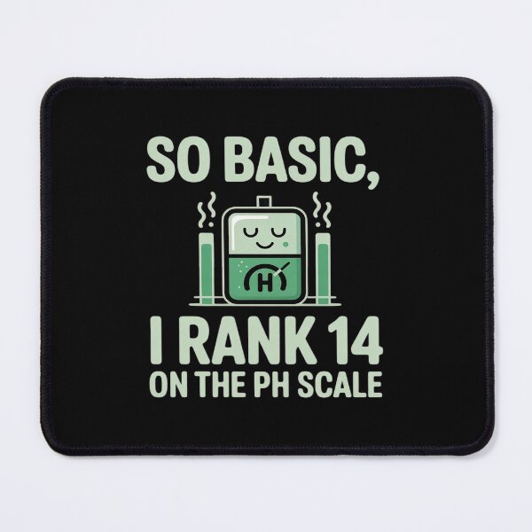 Item preview, pH Scale Science Math Nerd Chemistry designed and sold by BubblePancake.
