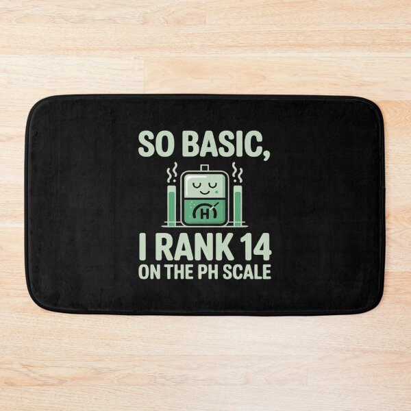 Item preview, pH Scale Science Math Nerd Chemistry designed and sold by BubblePancake.