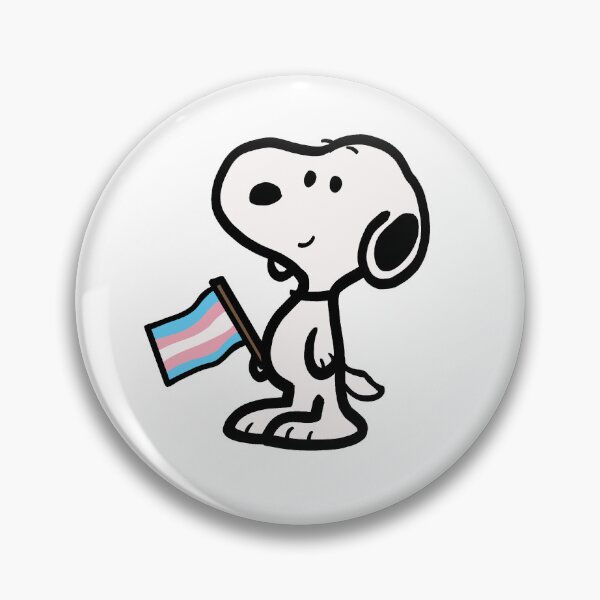 Item preview,  Snoopy pride: Trans flag designed and sold by Studio Kilimeen.