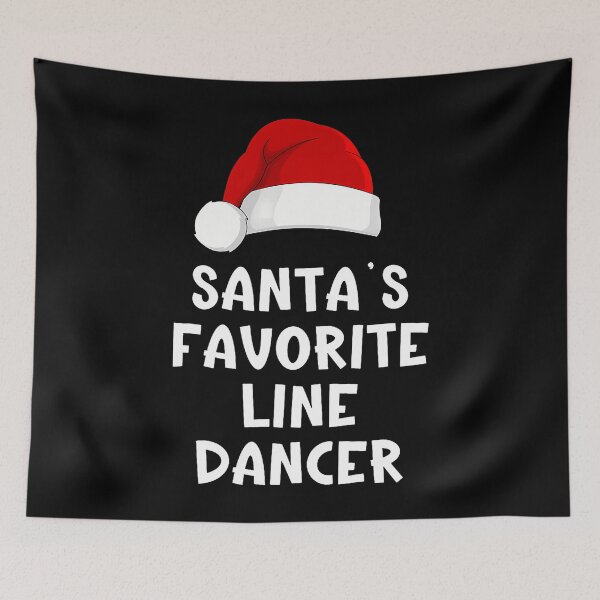 Item preview, Christmas Santa'S Favorite Line Dancer Funny Dancing Dance designed and sold by LucretiaTina.