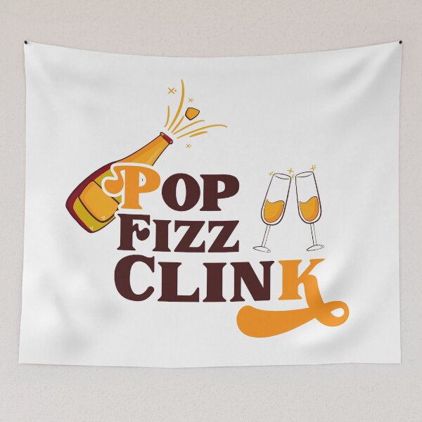 Item preview, Pop Fizz Clink Funny Champagne New Year's Eve Party T-Shirt designed and sold by Stag Prime Shop.