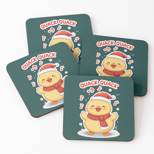Item preview, Quack the Halls – Funny Christmas Duck designed and sold by zoocore.