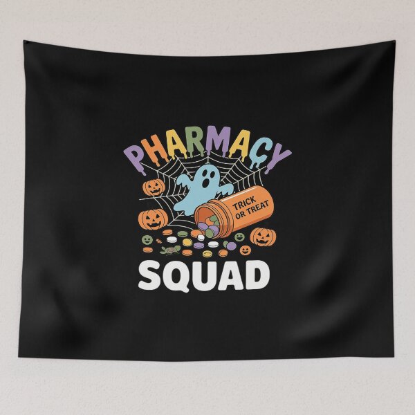 Item preview, Pharmacy Squad Boo Ghost Pumpkin Fun Pharmacy Tech Halloween designed and sold by NetoGalaxy.