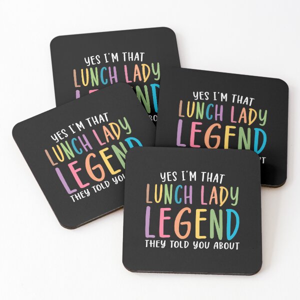 Item preview, Yes I'M That Lunch Lady Legend Funny Lunch Lady Tee designed and sold by MaudeGloria.