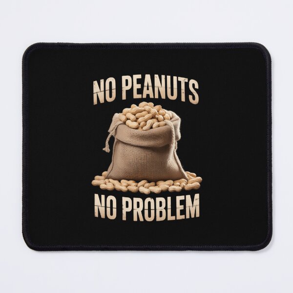 Item preview, No Peanuts No Problem Nut Allergy Awareness designed and sold by Formatage.
