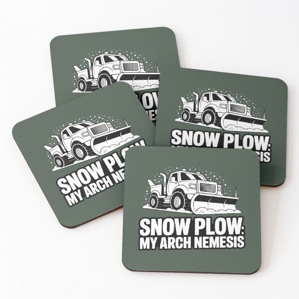 Item preview, Snow Plow My Arch Nemesis Funny Winter Design designed and sold by SplashTastic.