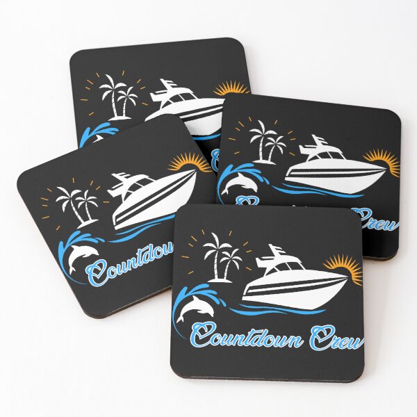 Item preview, Countdown Crew Tropical New Year's Eve Cruise Party T-Shirt designed and sold by Stag Prime Shop.