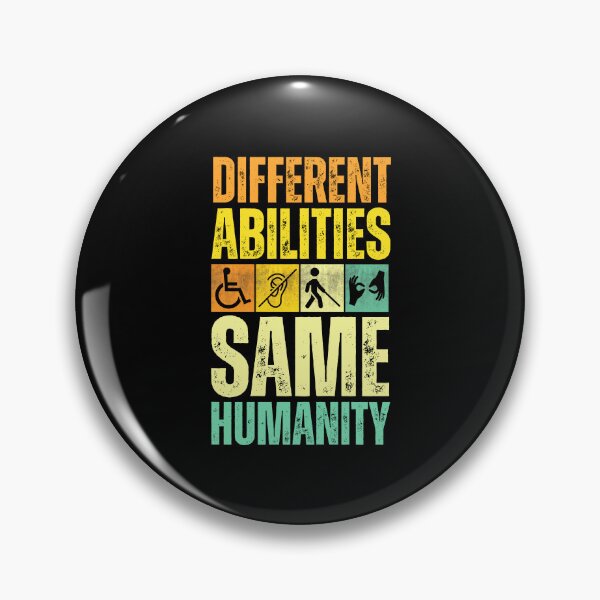 Item preview, Different Abilities Same Humanity, International Day of Persons with Disabilities designed and sold by PerfectMatch.