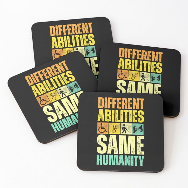 Item preview, Different Abilities Same Humanity, International Day of Persons with Disabilities designed and sold by PerfectMatch.