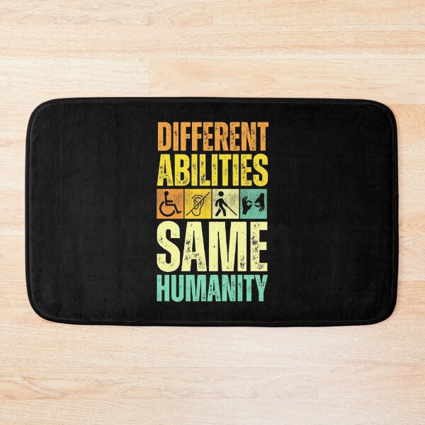 Item preview, Different Abilities Same Humanity, International Day of Persons with Disabilities designed and sold by PerfectMatch.