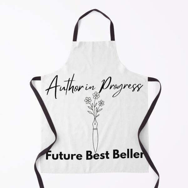 Item preview, Author in Progress Future Bestseller Bold Typographic Text Design designed and sold by AlienTechs.
