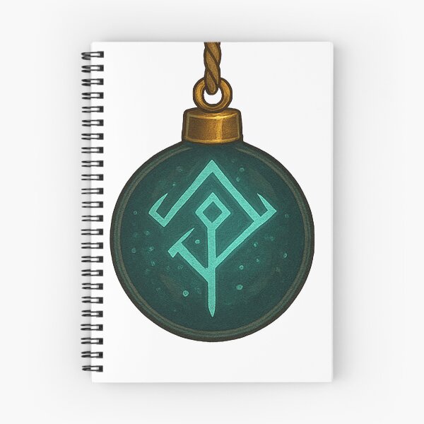 Item preview, Arcane Glyph Ornament – Enchanted Winter Sigil designed and sold by AlcheArtsStudio.