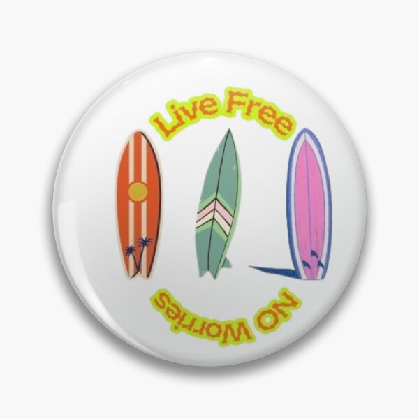 Item preview, Copy of Live Free No Worries designed and sold by SurfingBullet.