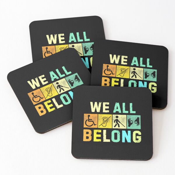 Item preview, We All Belong, International Day of Persons with Disabilities designed and sold by PerfectMatch.