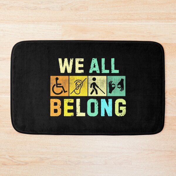 Item preview, We All Belong, International Day of Persons with Disabilities designed and sold by PerfectMatch.