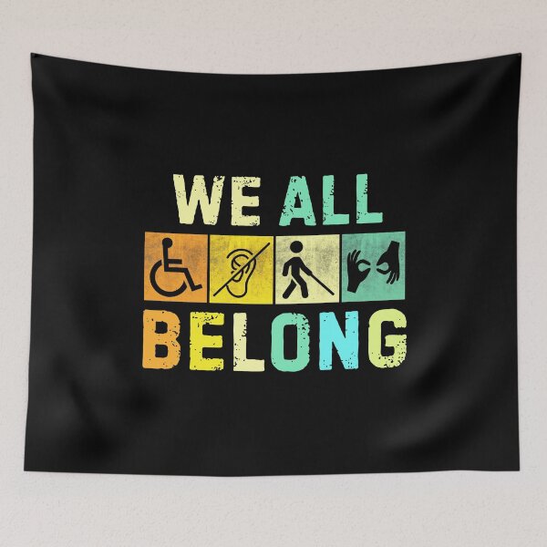 Item preview, We All Belong, International Day of Persons with Disabilities designed and sold by PerfectMatch.