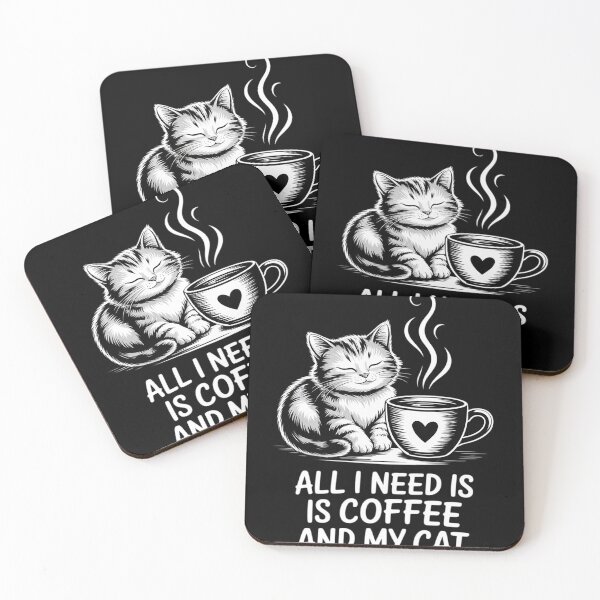 Item preview, All I Need Is Coffee And My Cat, Coffee Men And Women  designed and sold by MyzoToyota.