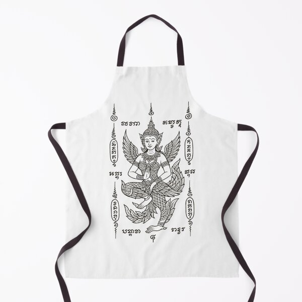 Item preview, Yant Kinnaree Grace – Sacred Thai Mythical Guardian designed and sold by Sksticker991.