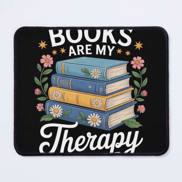 Item preview, Book Are My Therapy Aesthetic Bookish Reading designed and sold by MyzoToyota.
