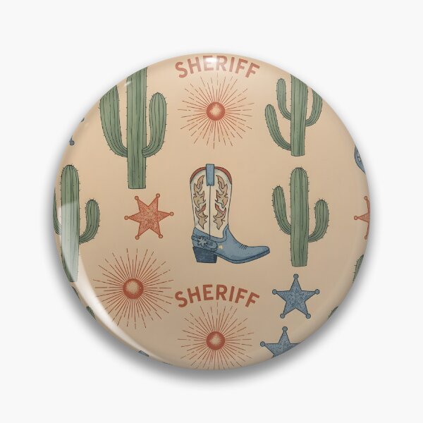 Item preview, Wild West Sheriff designed and sold by Kaleidoscope Print.